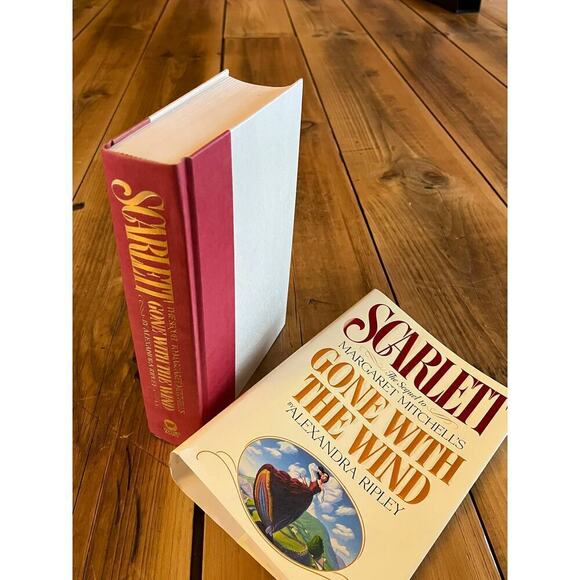 VTG Scarlett The Sequel to Gone With The Wind. 1st Printing. Alexandra Ripley - Picture 1 of 4